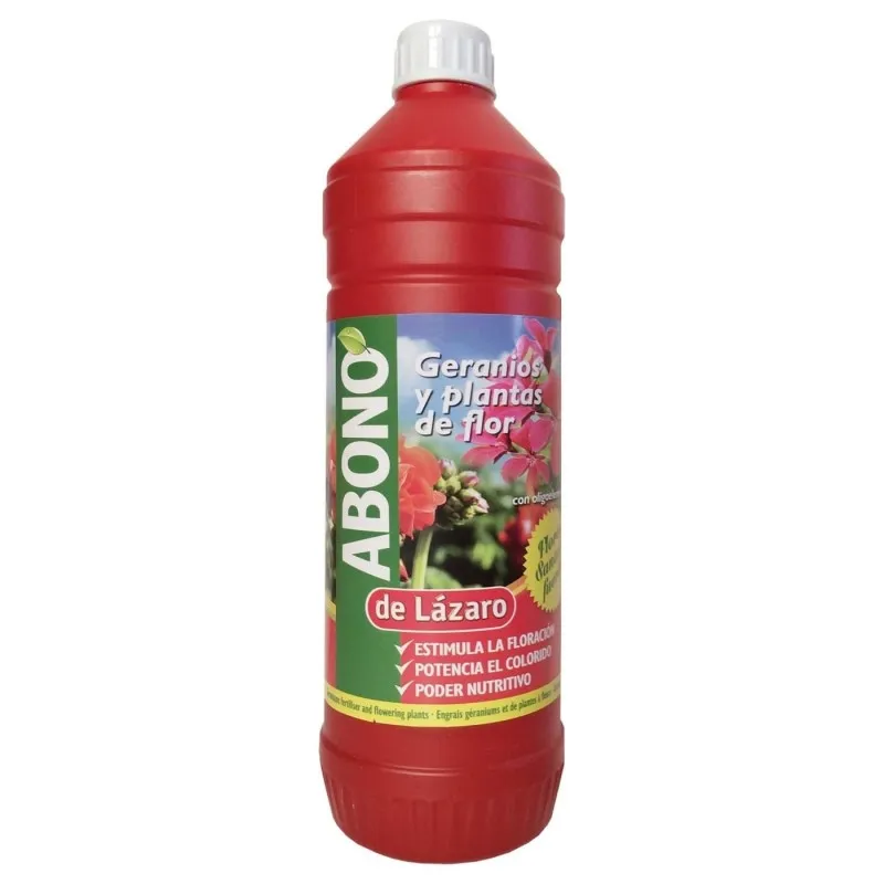 Abono Líquido Geranios y Plantas de Flor De Lázaro