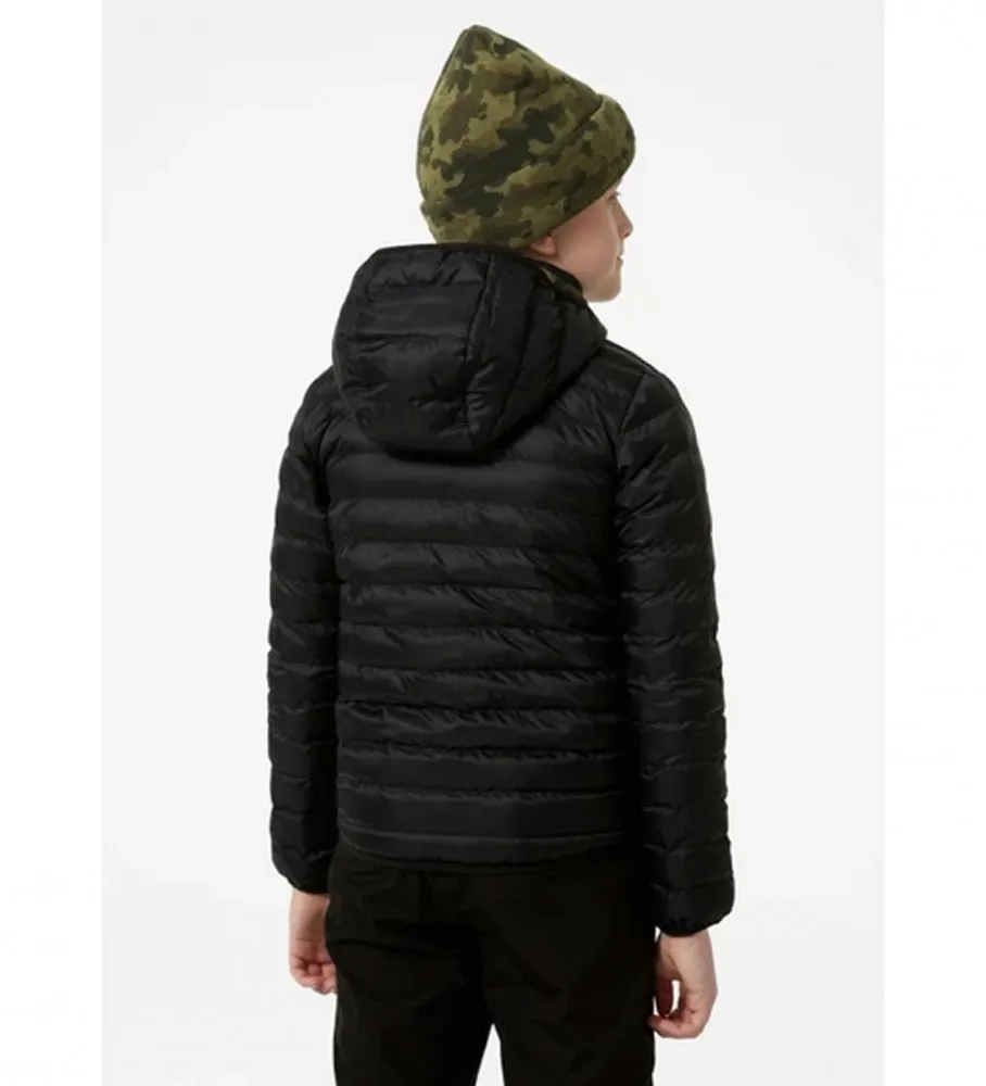 Abrigo Jr Infinity Insulator negro, camuflaje