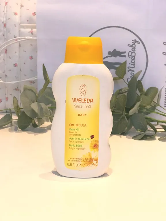 Aceite de calendula para bebé 200ml Weleda.