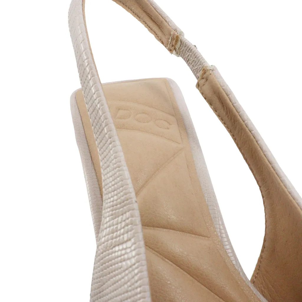 ADOC Zapatos de tacón Holloway color blanco