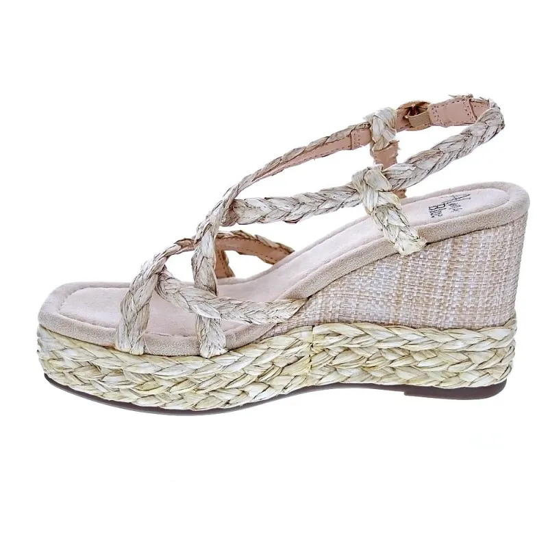 Alma en Pena Sandalias Mujer V23BL4010 Beige