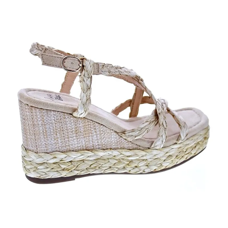 Alma en Pena Sandalias Mujer V23BL4010 Beige