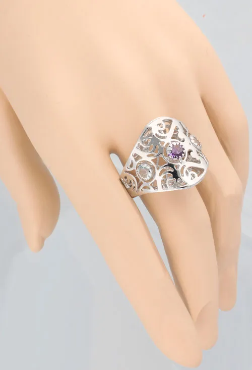 ANILLO PLATA MODELO DE DISEñO 144_A4105 OPORTUNIDAD OUTLET