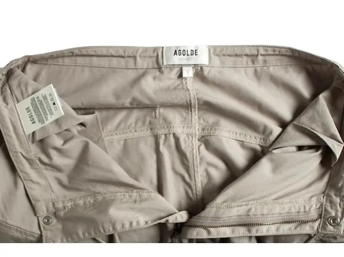 Autre Marque Pantalones cargo beige Agolde 