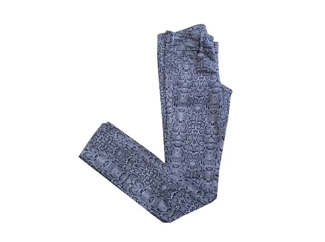 Autre Marque Pantalones Impresión de pitón 