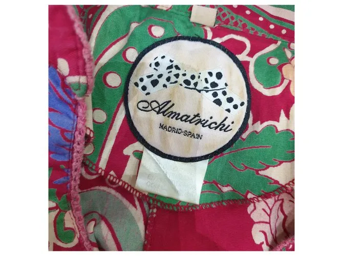 Autre Marque Vestido almatrichi hippie chic Multicolor 