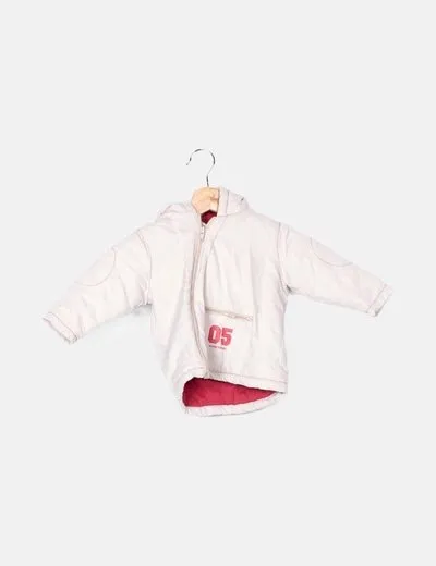 BABY CODE Abrigo beige con capucha