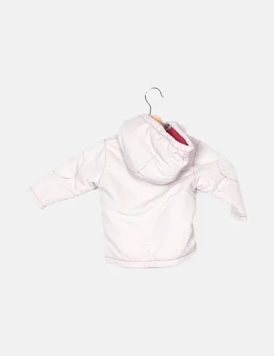 BABY CODE Abrigo beige con capucha