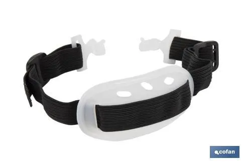 Barbuquejo elástico | Compatible con Casco de obra | Sujeción