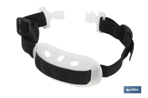 Barbuquejo elástico | Compatible con Casco de obra | Sujeción