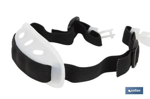 Barbuquejo elástico | Compatible con Casco de obra | Sujeción