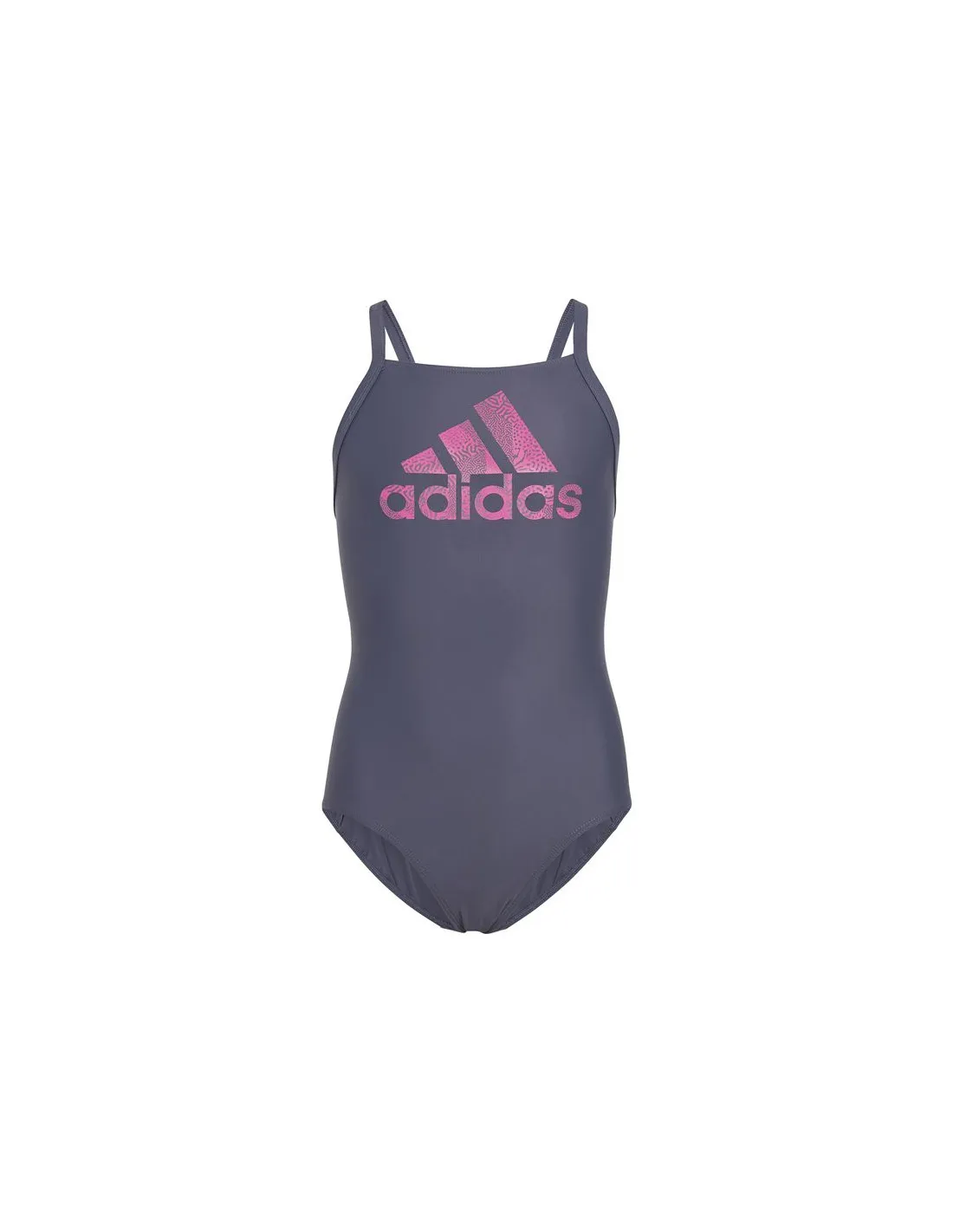 Bañador de Natación adidas Big Logo Azul Niña