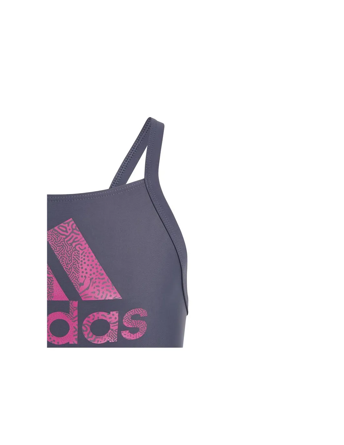 Bañador de Natación adidas Big Logo Azul Niña