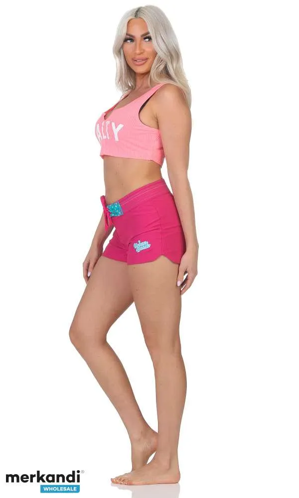 Bañador Mujer Shorts de Playa Shorts Casual Shorts Bañador en Rosa