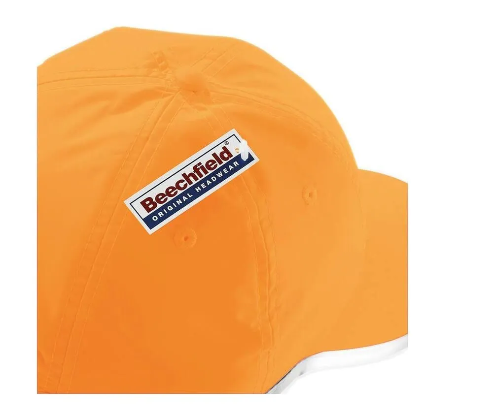 BEECHFIELD BF035  GORRA REFORZADA DE ALTA VISIBILIDAD  FLUORESCENT ORANGE