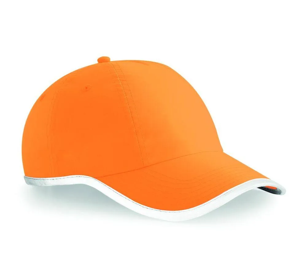 BEECHFIELD BF035  GORRA REFORZADA DE ALTA VISIBILIDAD  FLUORESCENT ORANGE