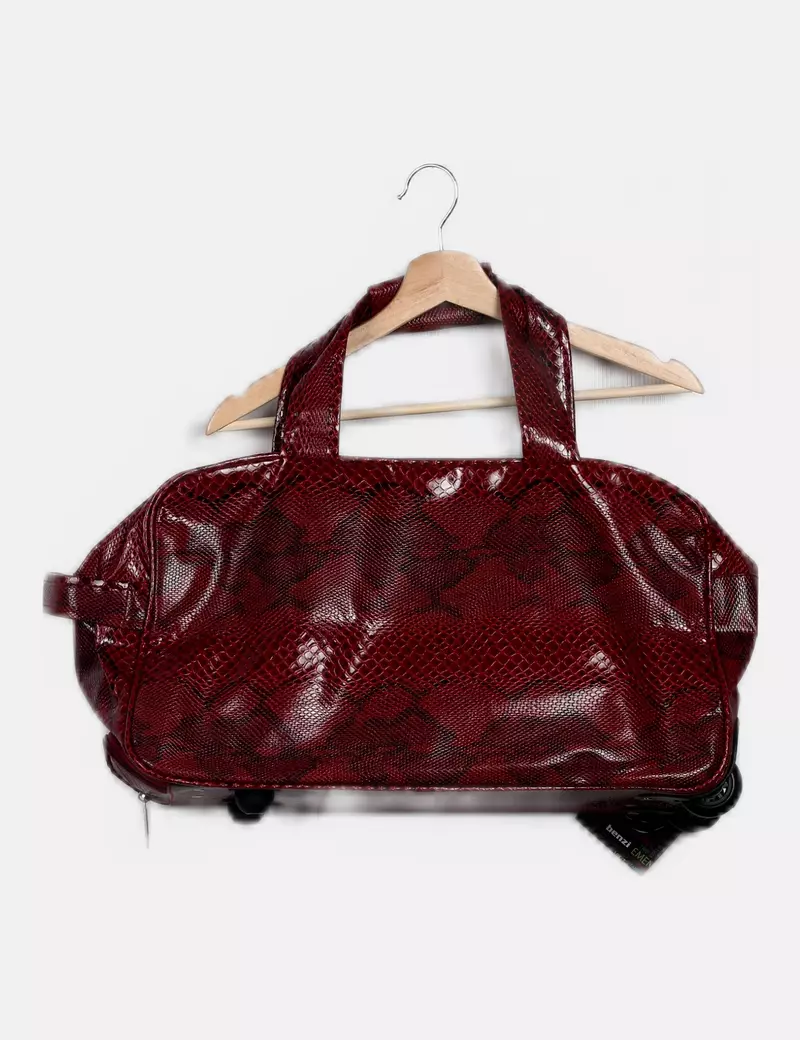 Benzi Mochila roja estampada