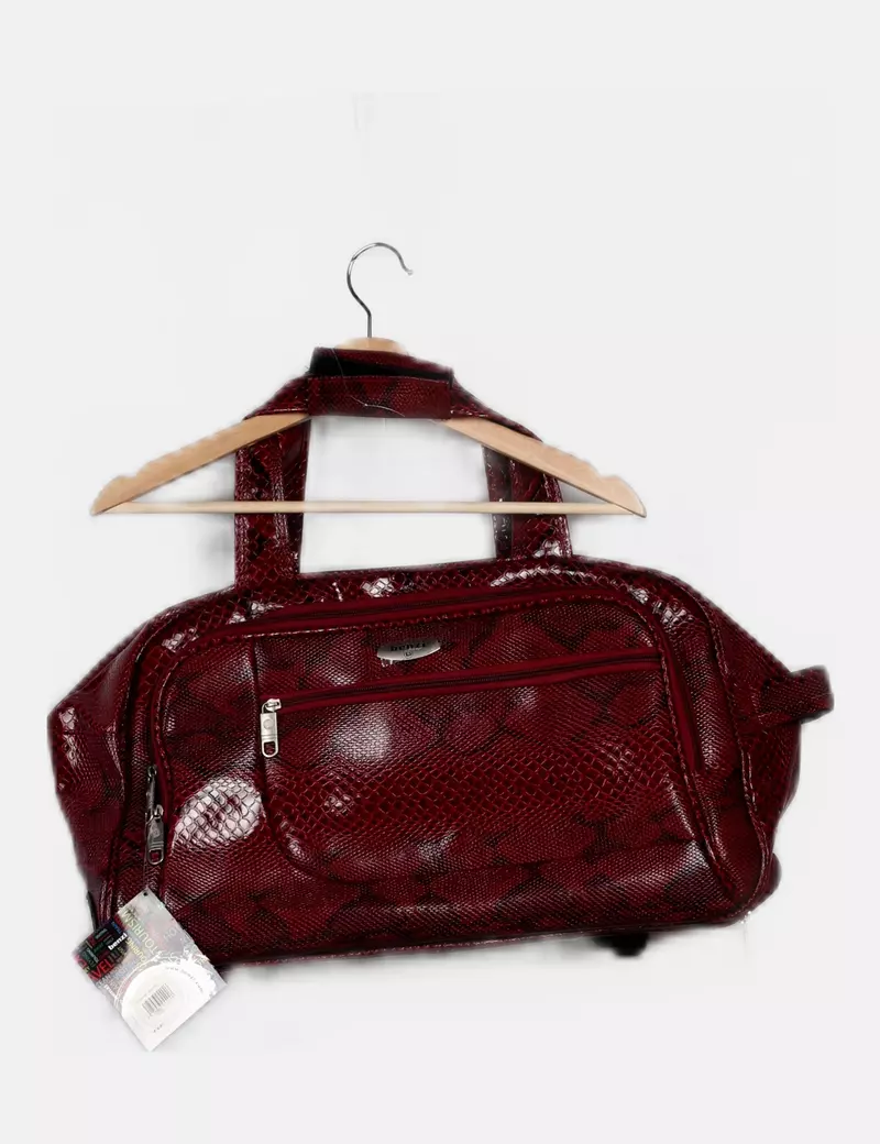 Benzi Mochila roja estampada