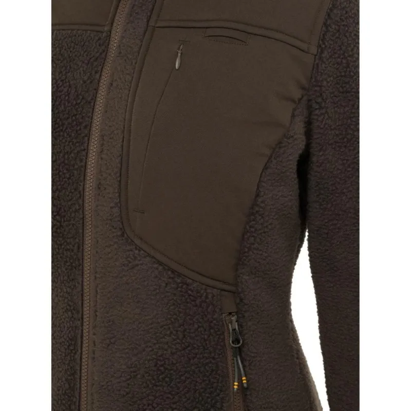 Beretta Chaqueta Polar Halifax Sherpa W Brown Bark