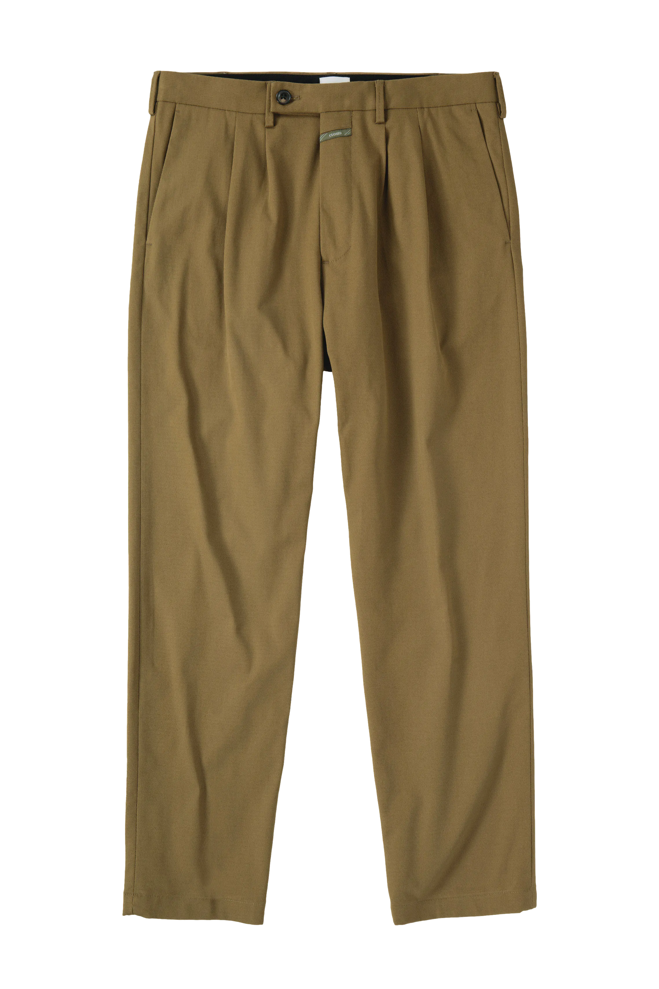 BERGEN  CHINO EN SARGA DE ALGODóN ELáSTICO EN DORADO