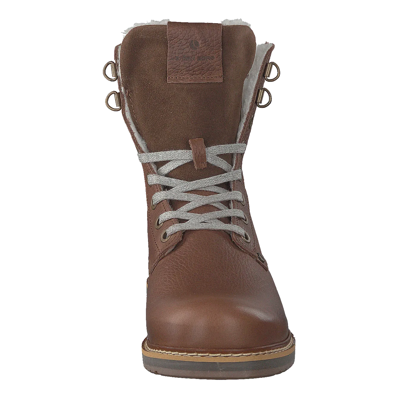 Björn Zapatos Borg Josie High Fur Dark Brown