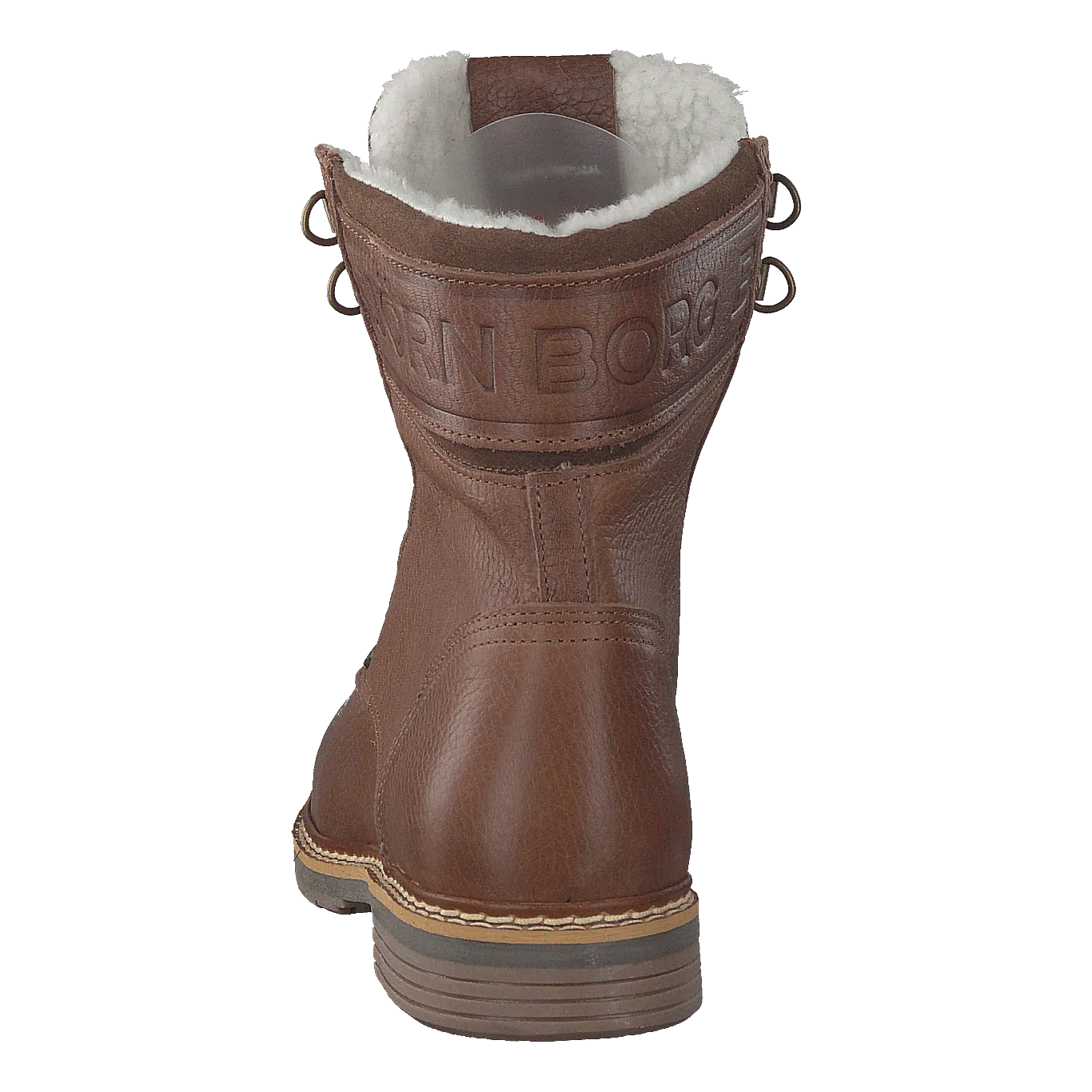 Björn Zapatos Borg Josie High Fur Dark Brown