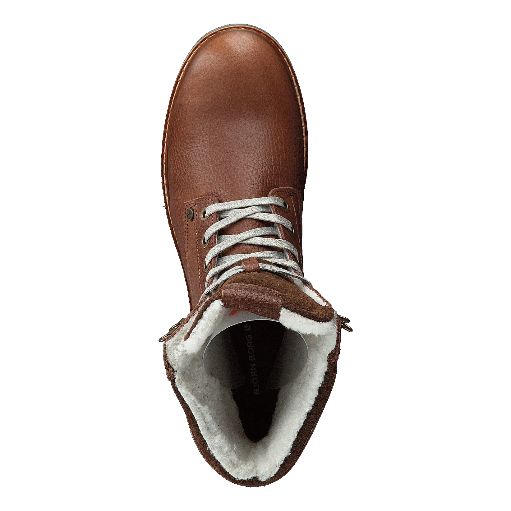 Björn Zapatos Borg Josie High Fur Dark Brown