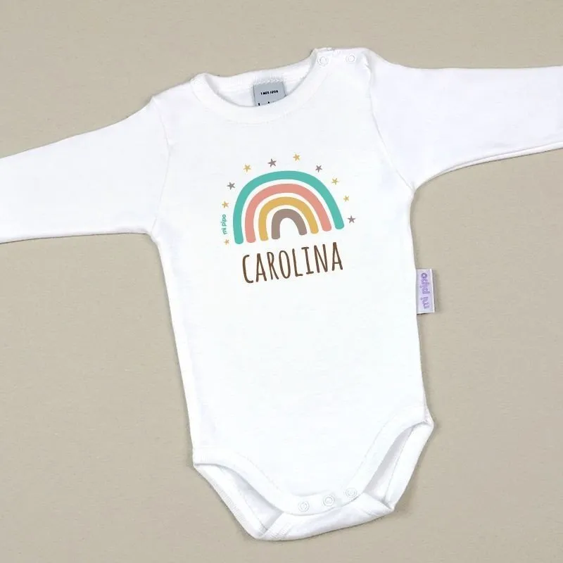 Body bebé Personalizado Arcoíris