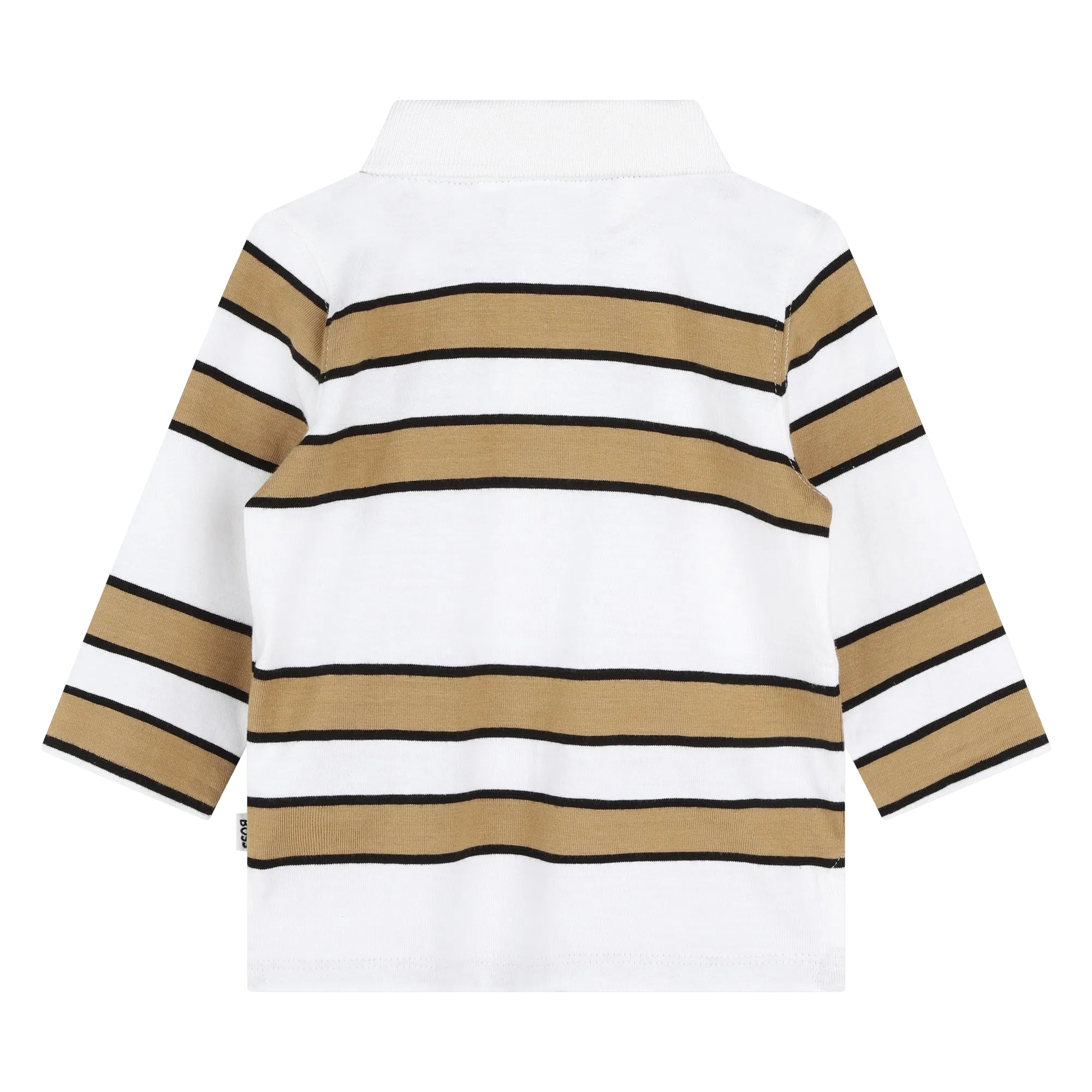 BOSS Polo de algodón de rayas
