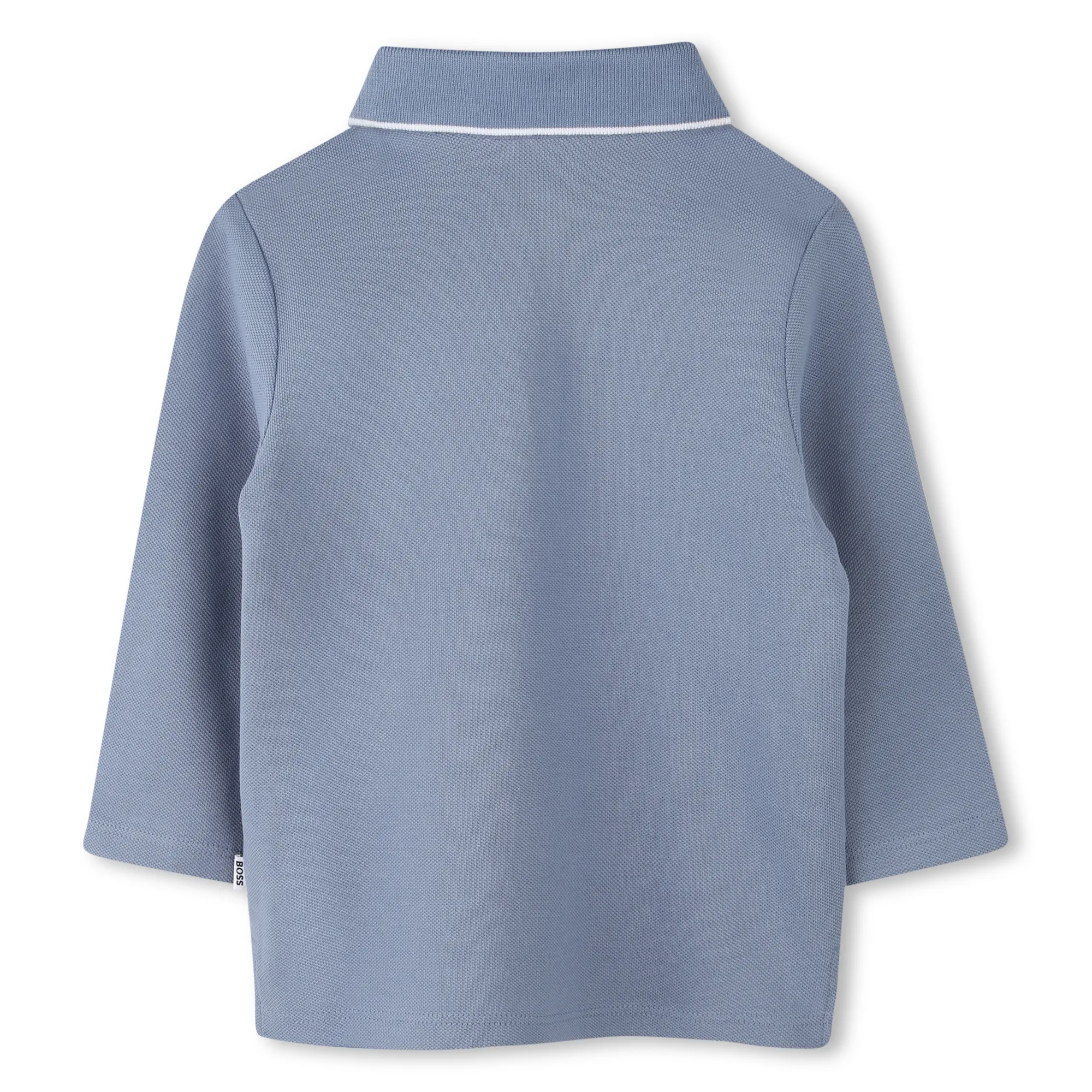 BOSS Polo de piqué de algodón