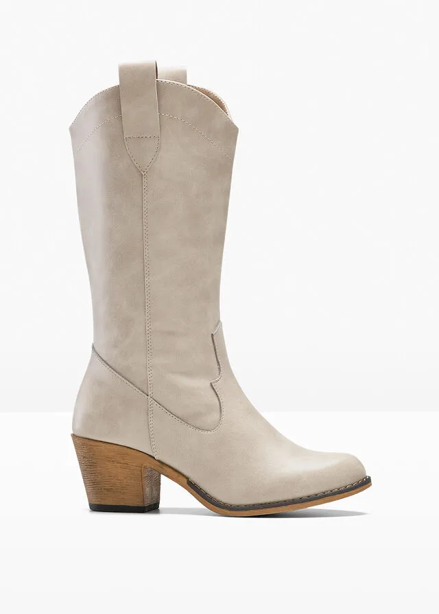 Botas cowboy Marrón grisáceo