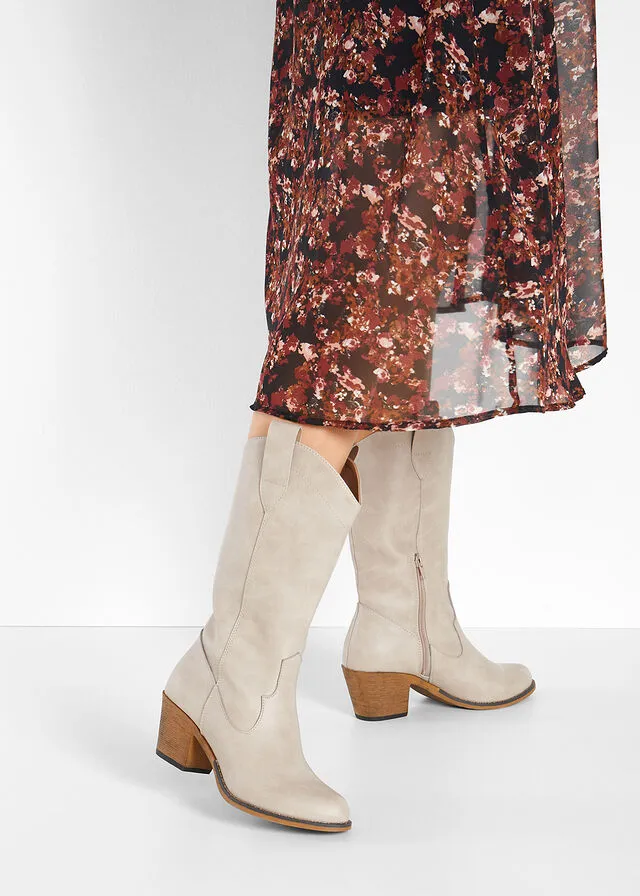Botas cowboy Marrón grisáceo