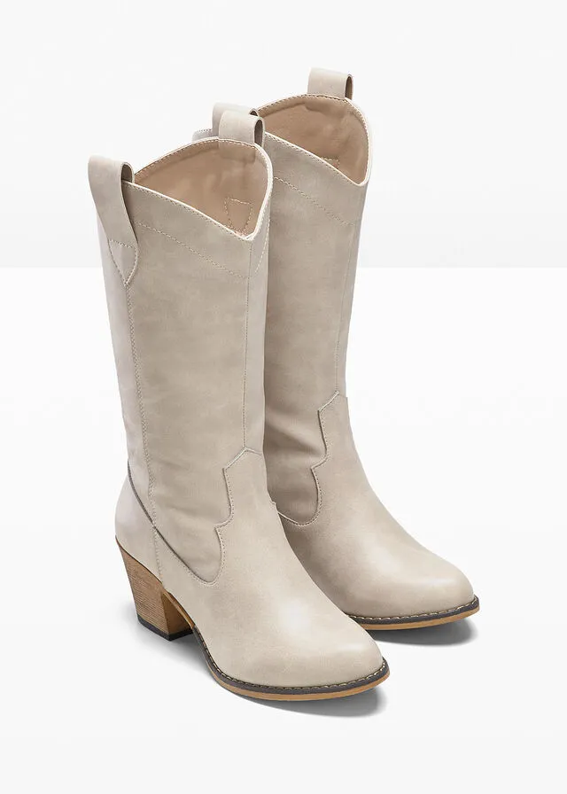 Botas cowboy Marrón grisáceo