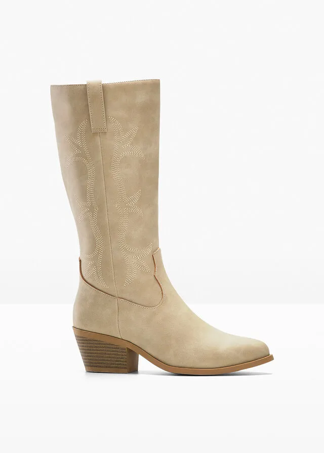 Botas de vaquero camello