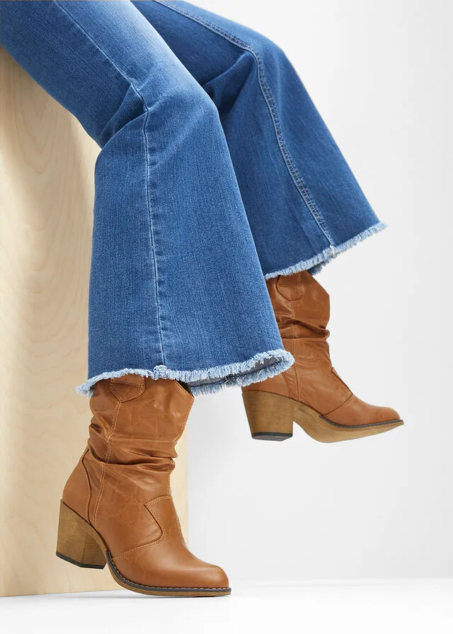 Botas estilo cowboy Camel