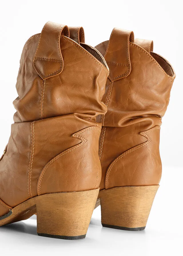 Botas estilo cowboy Camel