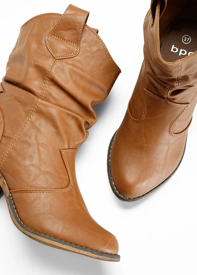 Botas estilo cowboy Camel