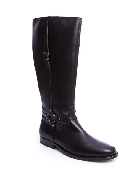 botas kell adorno negra