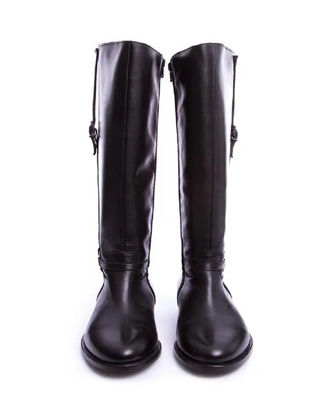 botas kell adorno negra