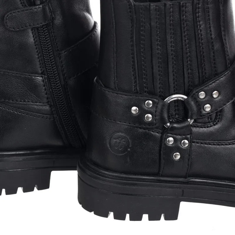 BOTIN CON ELASTICO  PIEL