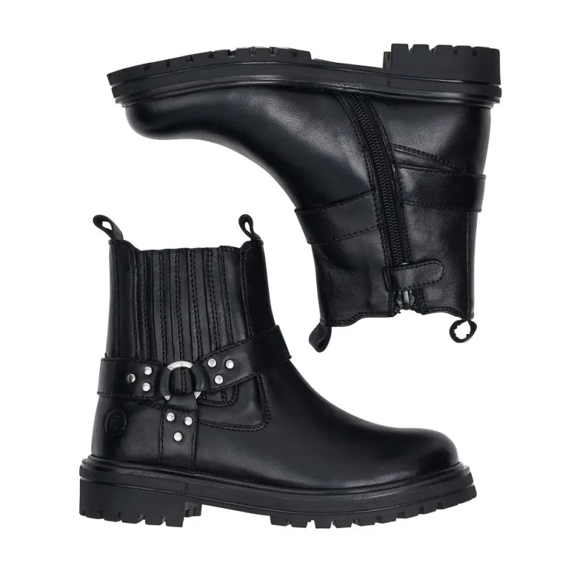 BOTIN CON ELASTICO  PIEL