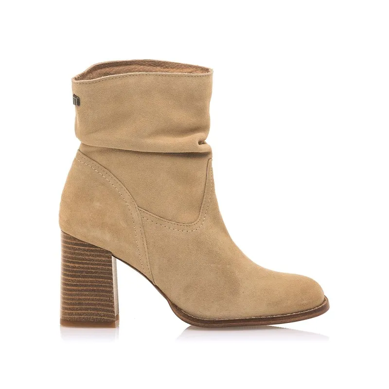 Botines Casual de Mujer MTNG VIOLETTE Beige 55810