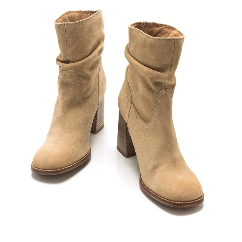 Botines Casual de Mujer MTNG VIOLETTE Beige 55810