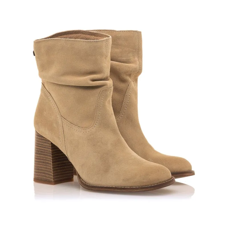 Botines Casual de Mujer MTNG VIOLETTE Beige 55810