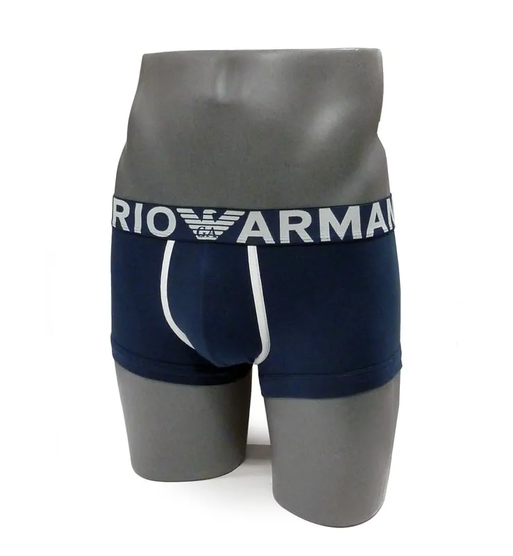 Boxer Emporio Armani en algodón en azul éter