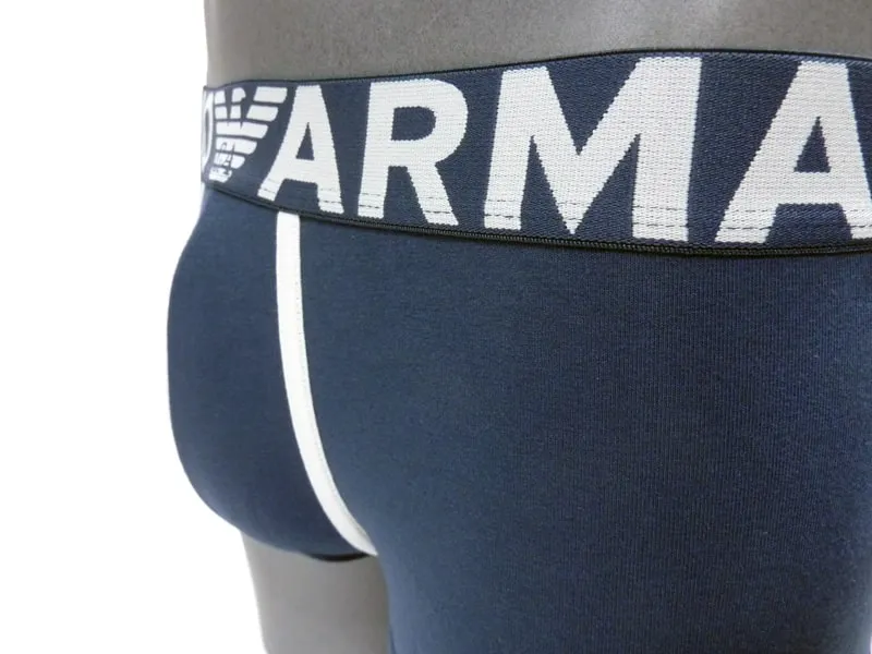 Boxer Emporio Armani en algodón en azul éter