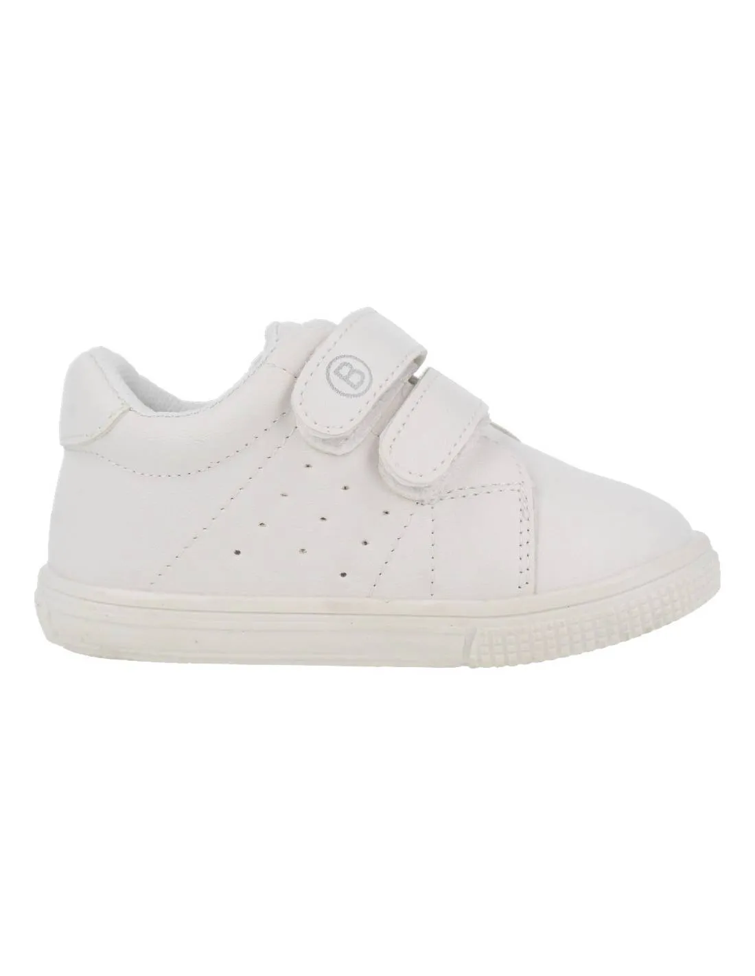 BUBBLE KIDS  DEPORTIVA FLEXIBLE VELCRO BLANCO