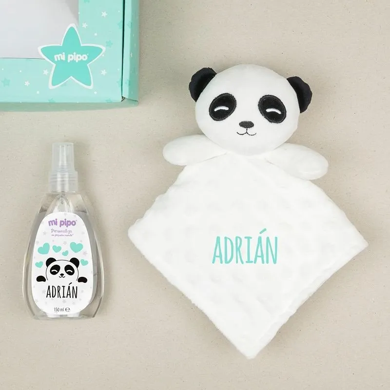 CAJITA REGALO DOUDOU Y COLONIA PANDA