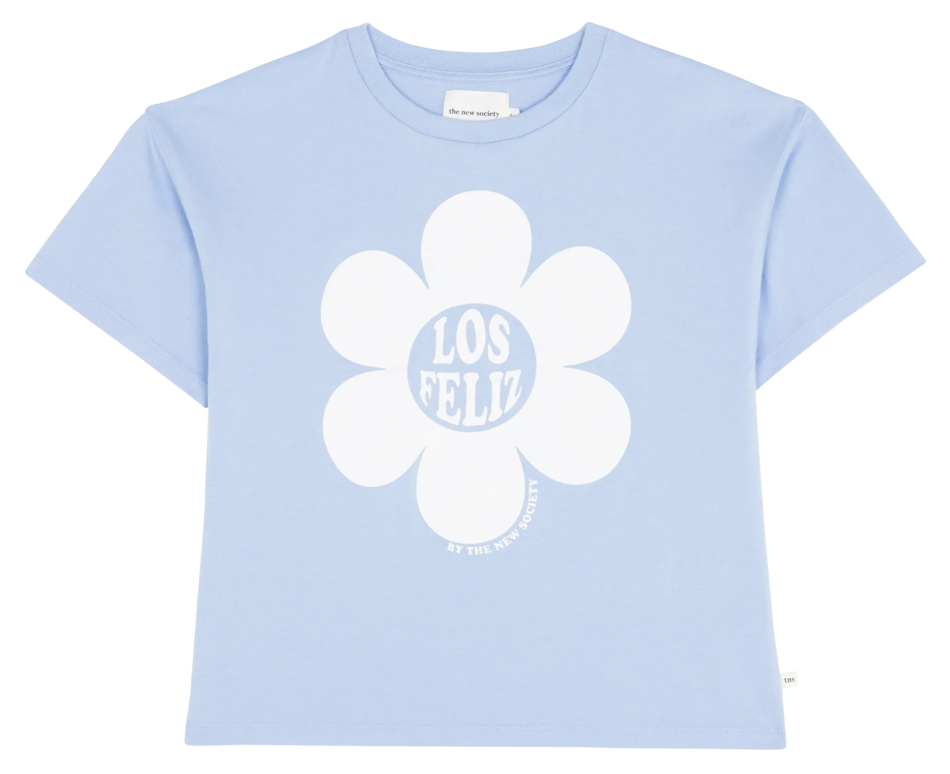 CALABASAS  CAMISETA DE ALGODóN SERIGRAFIADA EN AZUL