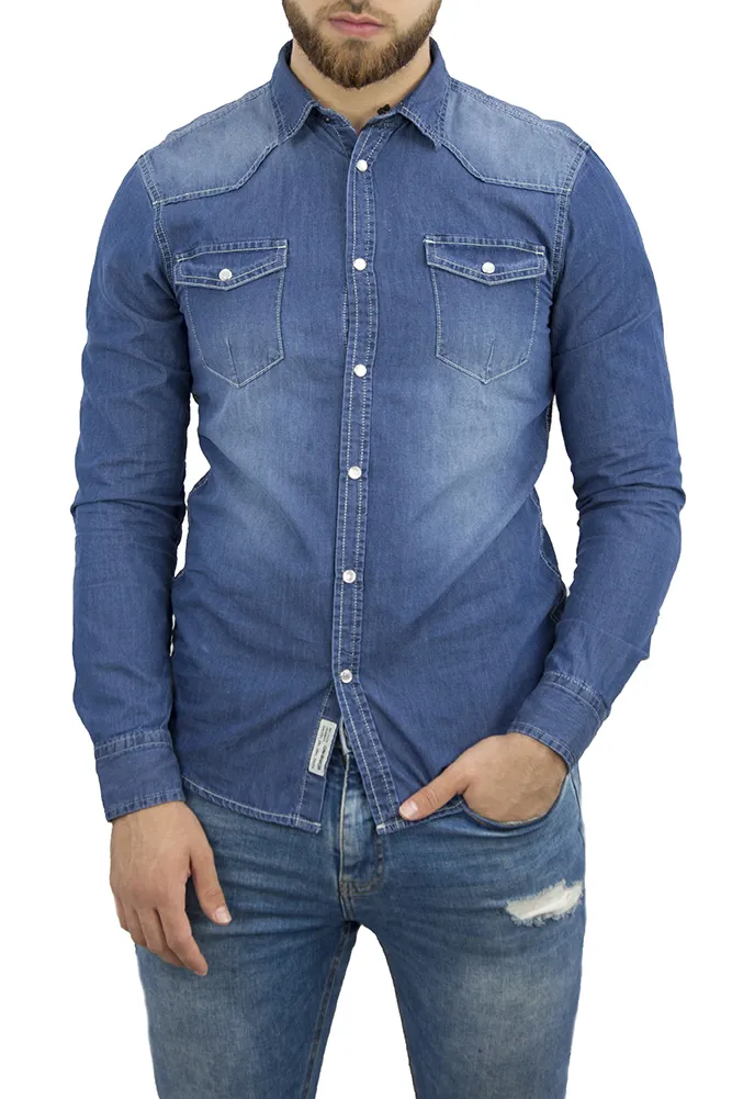 Camisa para hombre de Sorbino – CJE4676SN